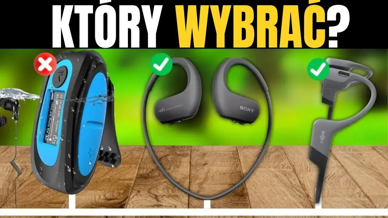 Zdjęcie Ranking słuchawek z MP3 2026: Kt&oacute;re wybrać do sportu i pływania?
