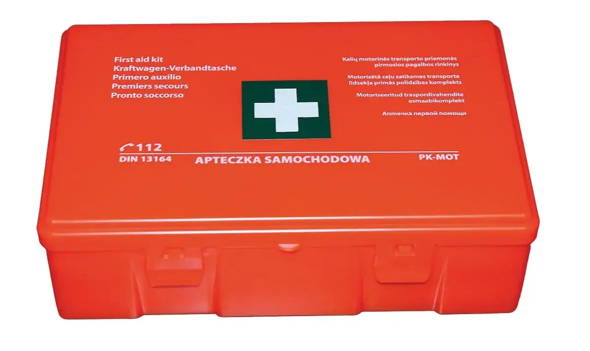 Zdjęcie Apteczka samochodowa: co musi zawierać? Sprawdź listę DIN 13164
