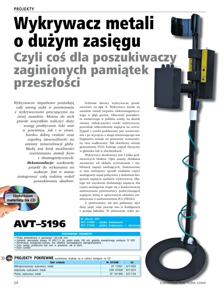 Zdjęcie Jak zrobić wykrywacz metali o dużym zasięgu - krok po kroku do sukcesu