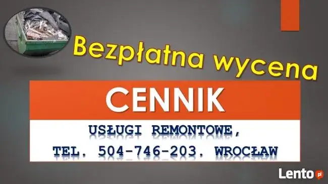 Zdjęcie Cennik firmy budowlanej we Wrocławiu: Aktualne koszty usług 2025