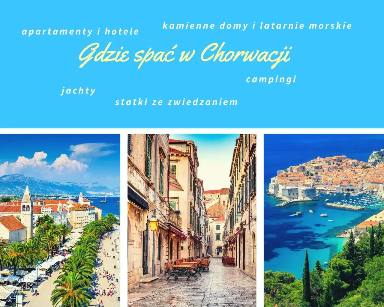 Chorwacja: Gdzie rezerwować noclegi? Poradnik i triki na oszczędności.