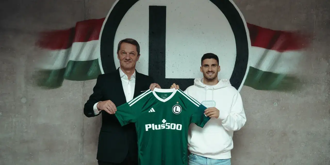 Prezentacja nowego zawodnika Legii Warszawa, który może być kolejnym rekord transferowy ekstraklasy.