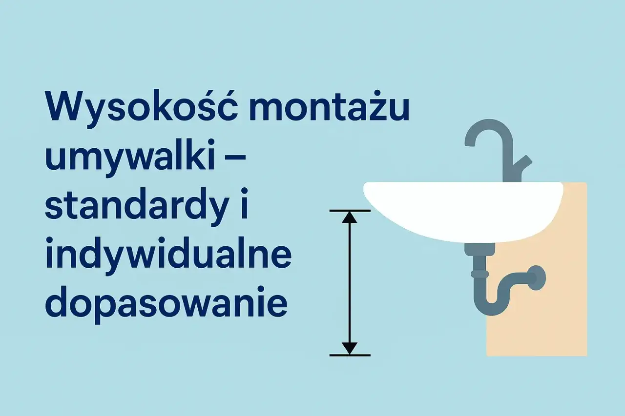 Wysokość odpływu umywalki: Standardy i praktyczne porady