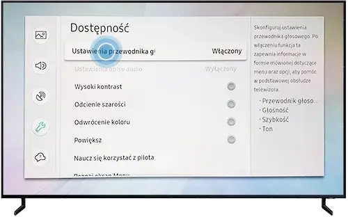 Jak wyłączyć lektora dla niewidomych w Samsungie i uniknąć frustracji