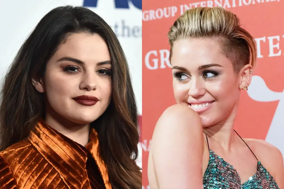 Selena Gomez Miley Cyrus - Relacje i współpraca między gwiazdami pop