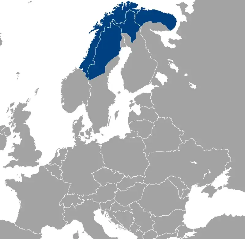 Gdzie leży Laponia - położenie regionu w 4 krajach Europy Północnej