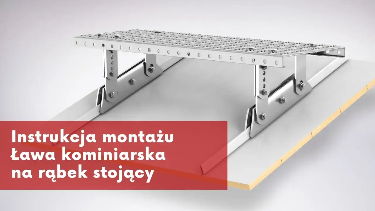 Ława kominiarska na karpiówce - Jak zamontować ją bez cięcia łat?