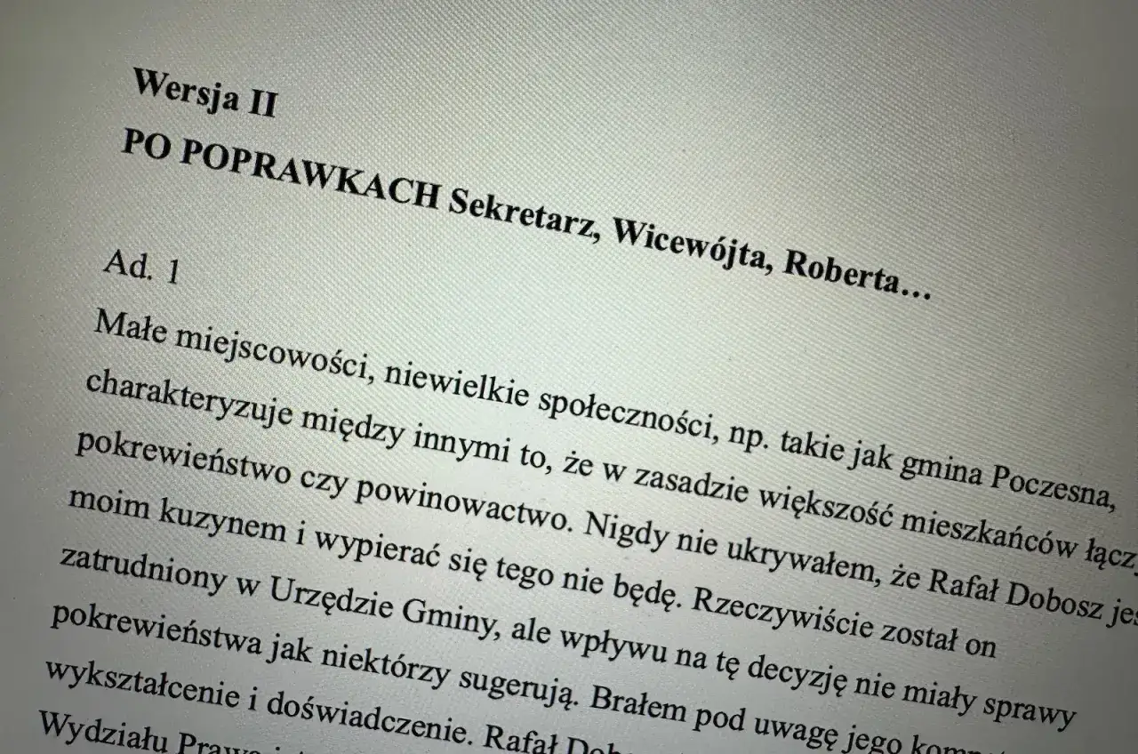 Jak obronić się przed ograniczeniem władzy? Wzór odpowiedzi na wniosek
