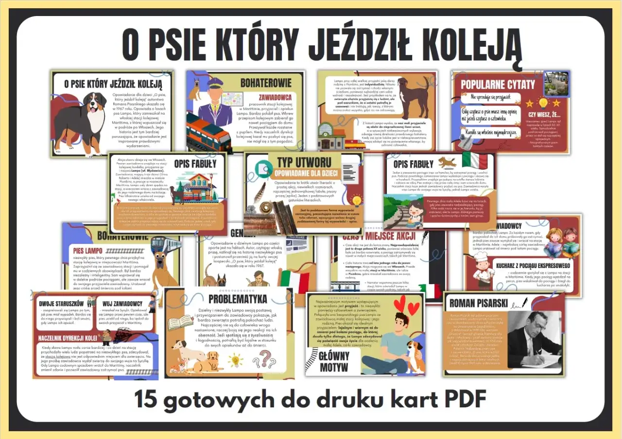 O psie, który jeździł koleją streszczenie: historia Lampo, psa z włoskiej stacji, który podróżował po Włoszech, inspirowana prawdziwymi wydarzeniami.