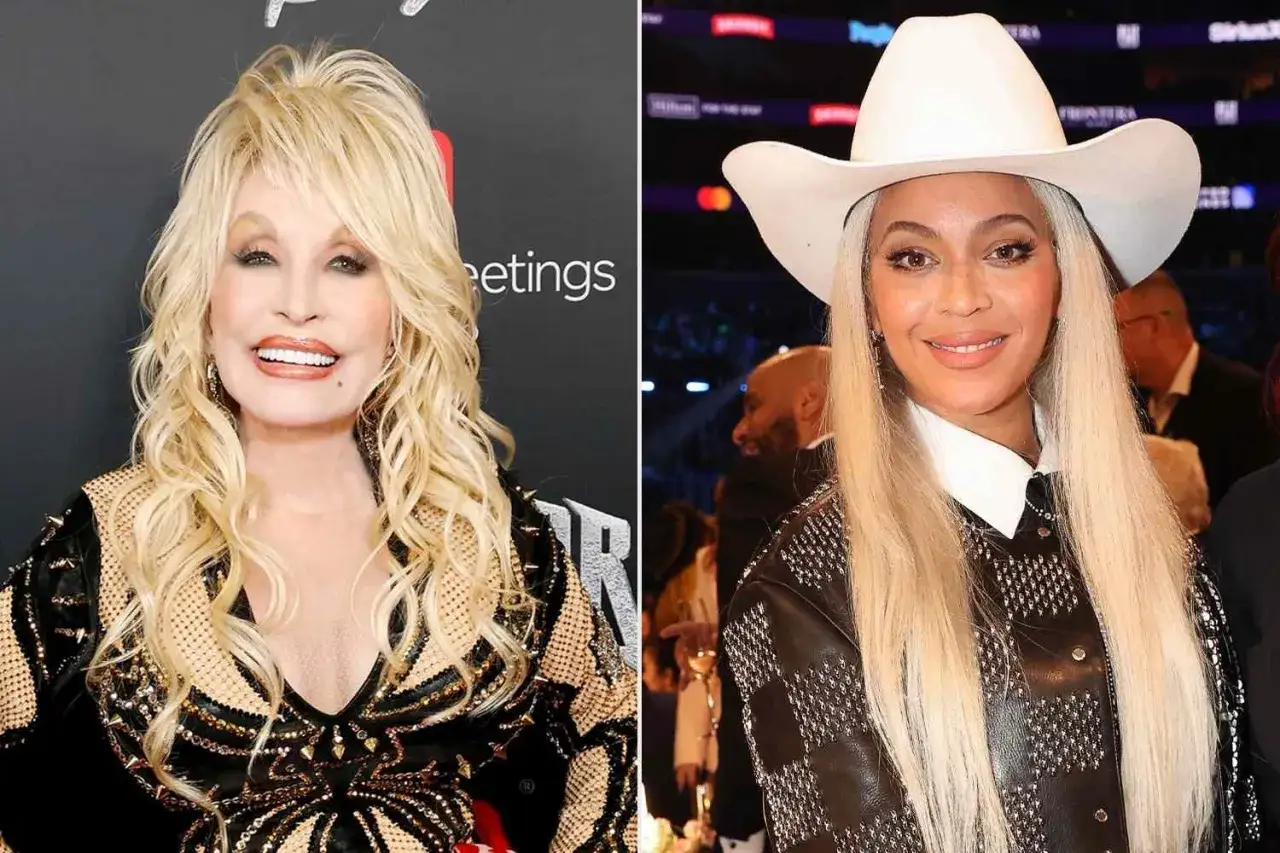 Dolly Parton i Beyoncé w westernowych stylizacjach. Czy Beyoncé zaśpiewa "Jolene"? Dolly Parton tekst piosenki.