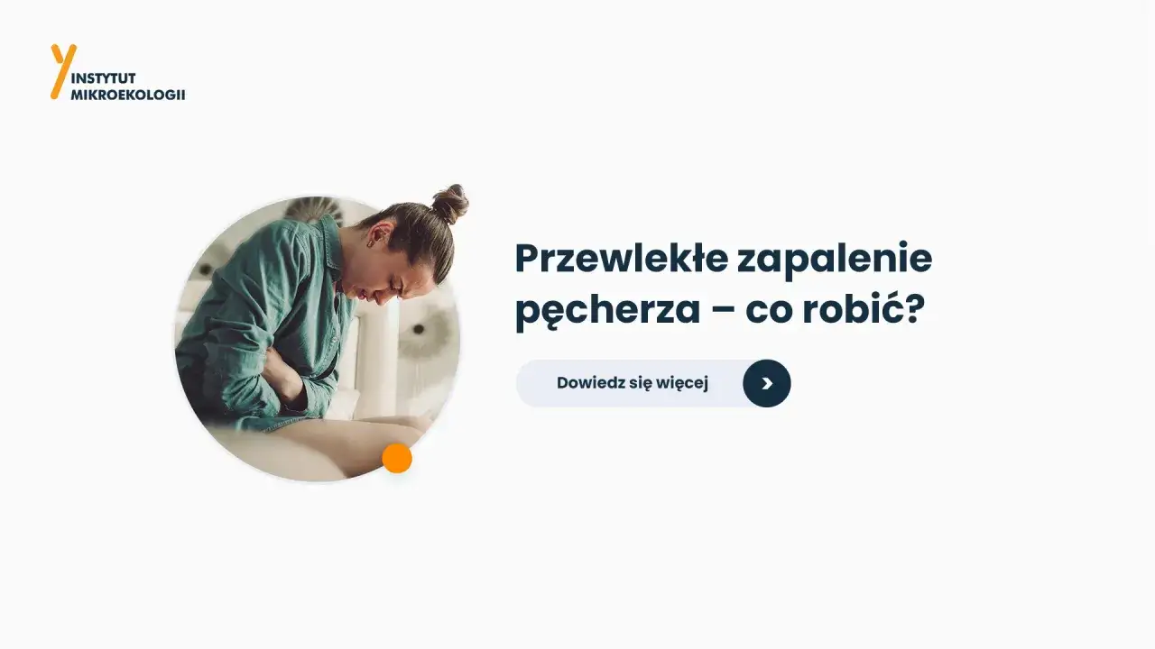 Kobieta z bólem brzucha, cierpiąca na przewlekłe zapalenie pęcherza. Dowiedz się, co robić.