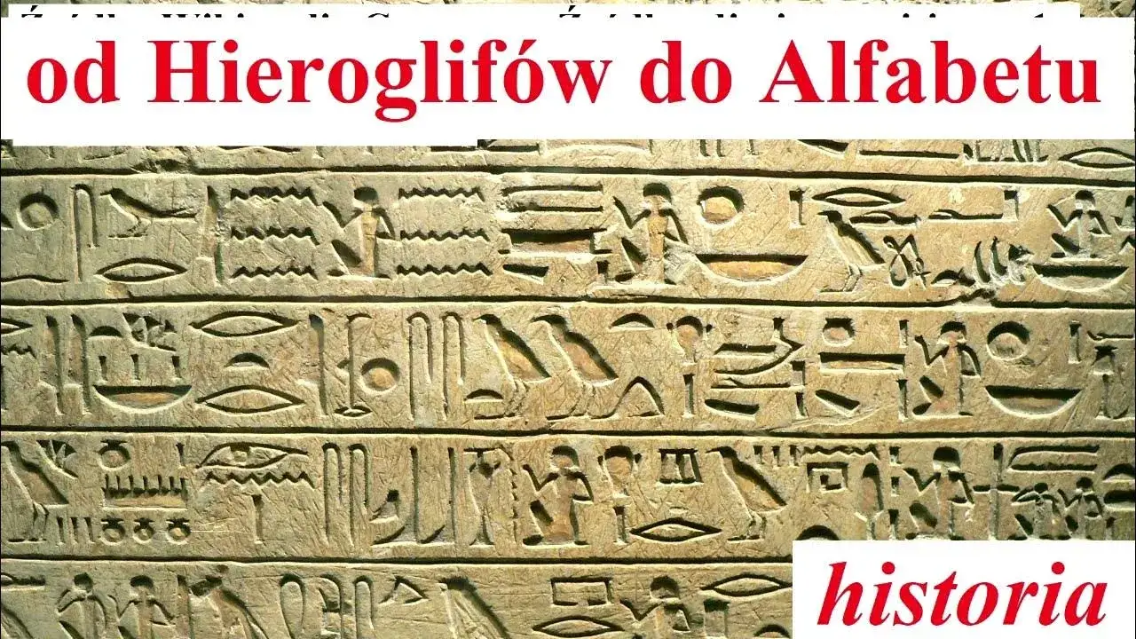 Rodzaje pisma starożytnego: od hieroglifów po alfabet fenicki