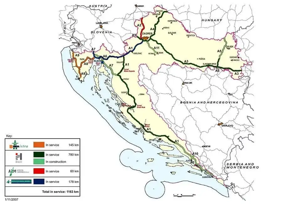 Jak płacić za autostrady w Chorwacji - uniknij problemów z opłatami
