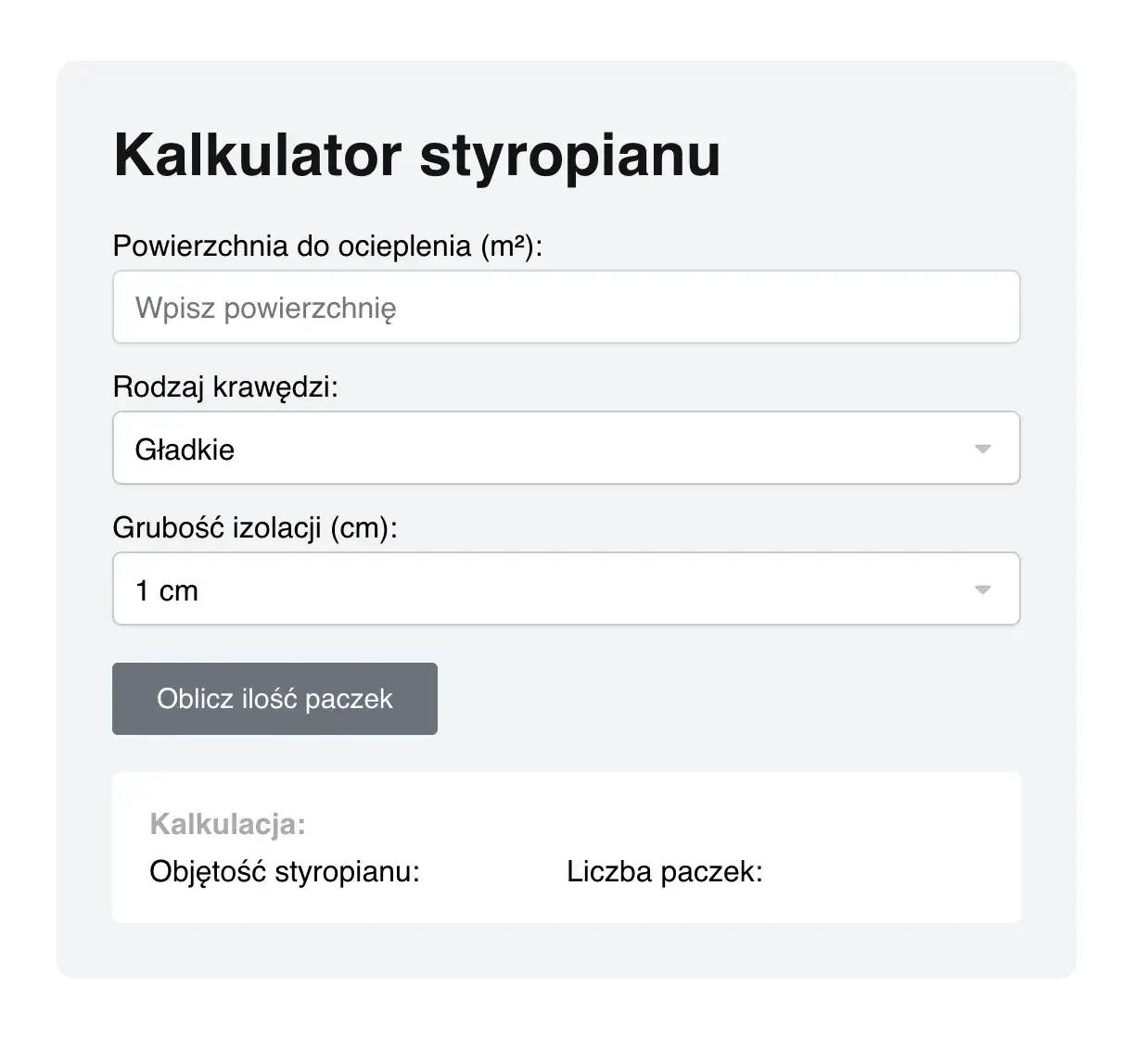 Styropian 10 cm: Ile m² ma paczka? Sprawdź obliczenia!