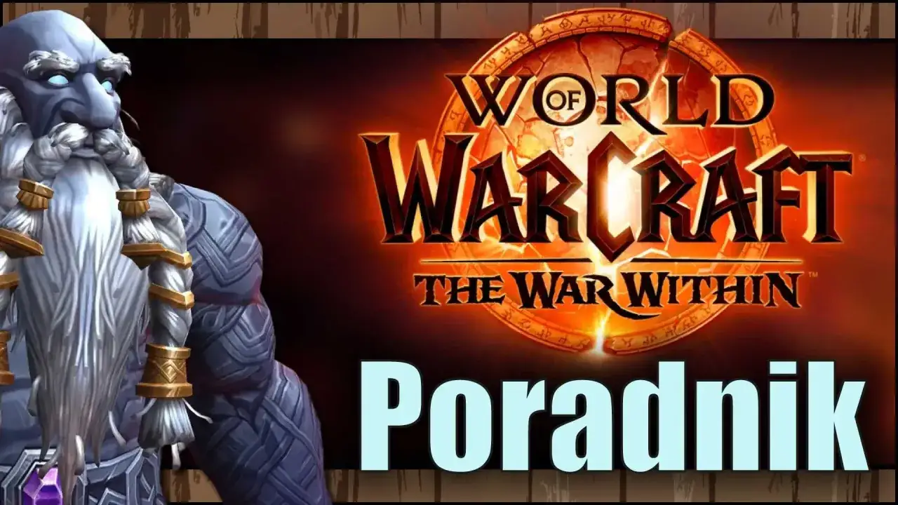 Postać z World of Warcraft: The War Within obok napisu "Poradnik". Czyżby poradnik do gry na prywatne serwery?