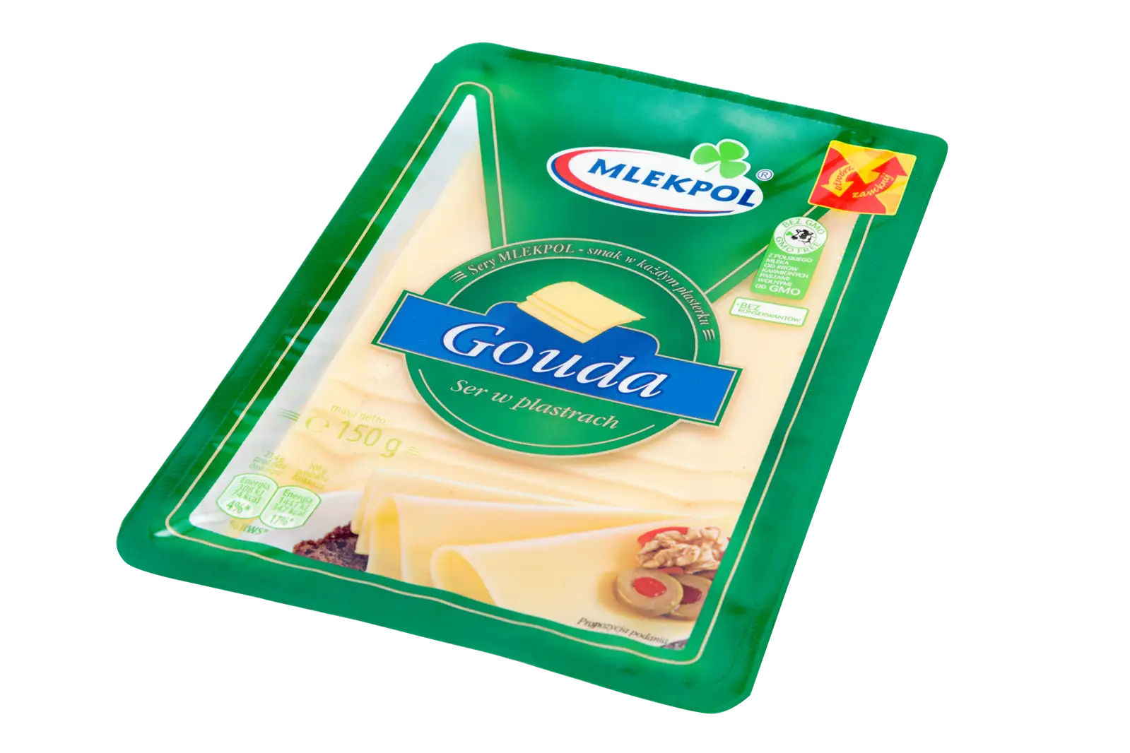 Ser Gouda: Ile kalorii ma plaster? Sprawdź!