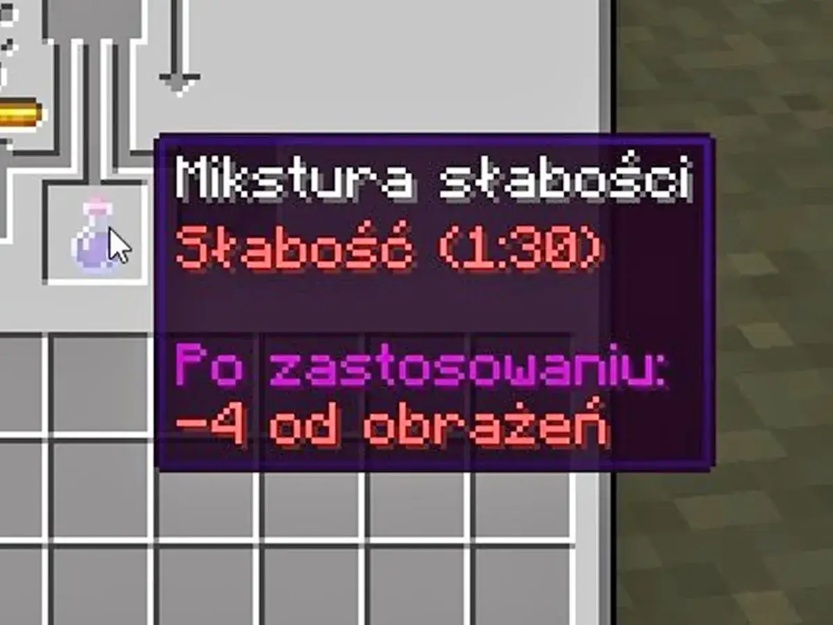 Mikstura Siły Minecraft: Zwiększ obrażenia i dominuj w walce!