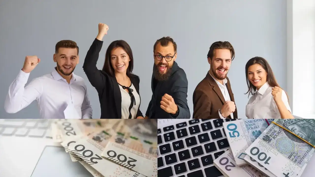 Radość z zatrudnienia pracownika do 30 roku życia dzięki dofinansowaniu z urzędu pracy. Pieniądze i sukces.