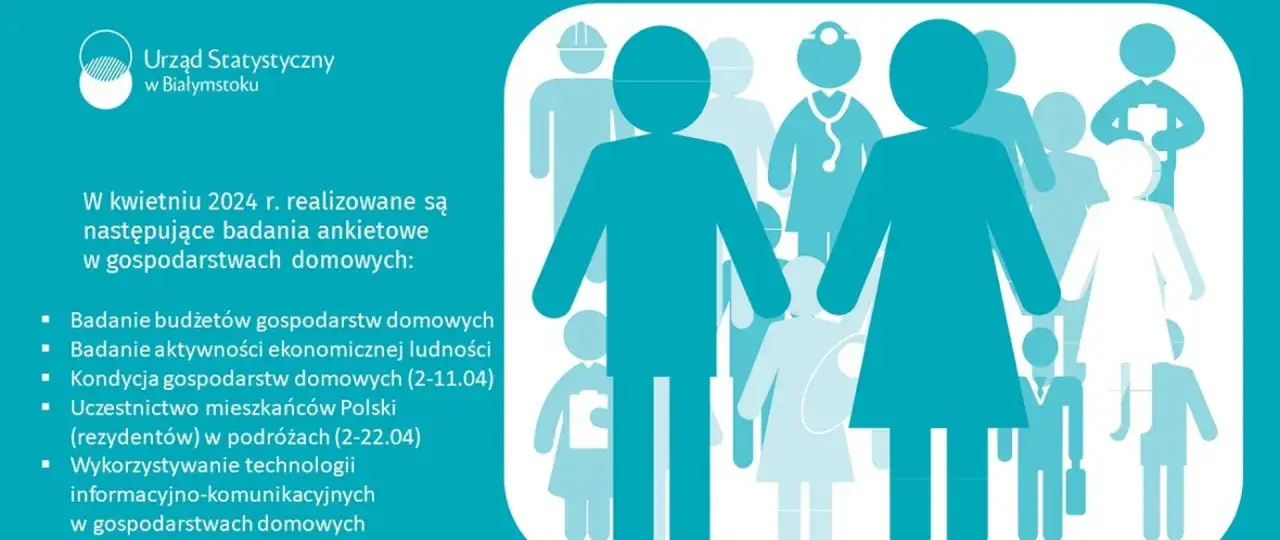 W kwietniu 2024 r. ankieterzy CBOS mogą odwiedzać domy, by zbierać dane do badań budżetów i aktywności ekonomicznej ludności.