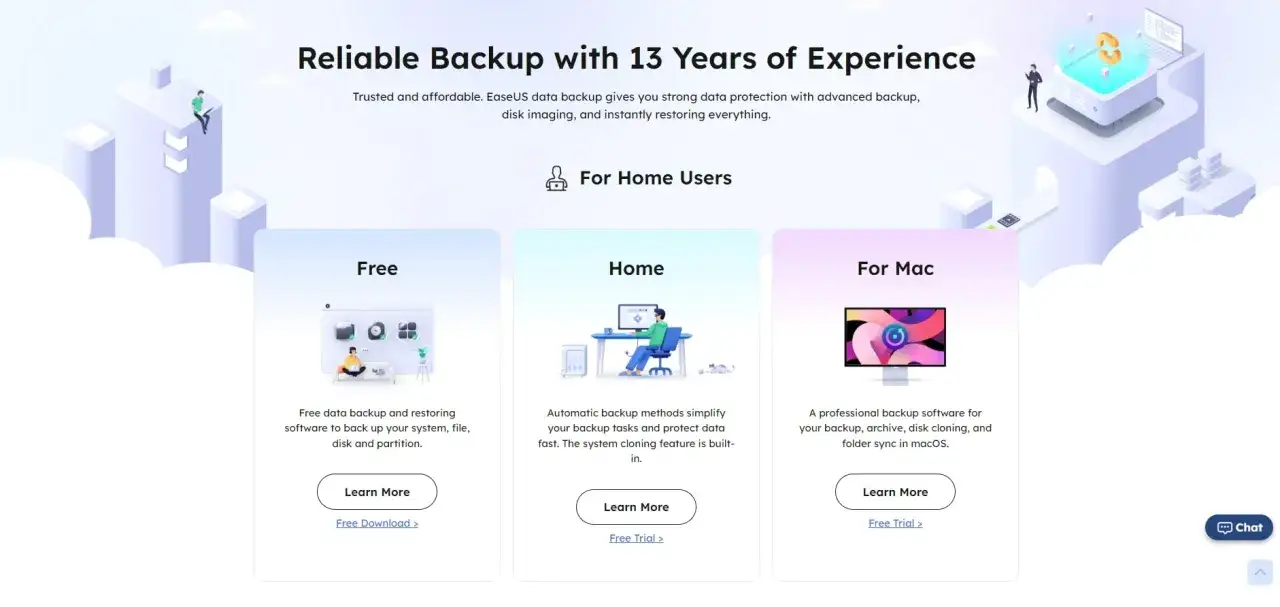 Oprogramowanie EaseUS Todo Backup Free do tworzenia kopii zapasowych systemu, plików i partycji.