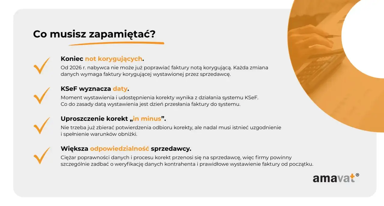 Nota korygująca w 2026 roku - Jak teraz poprawić błąd na fakturze?