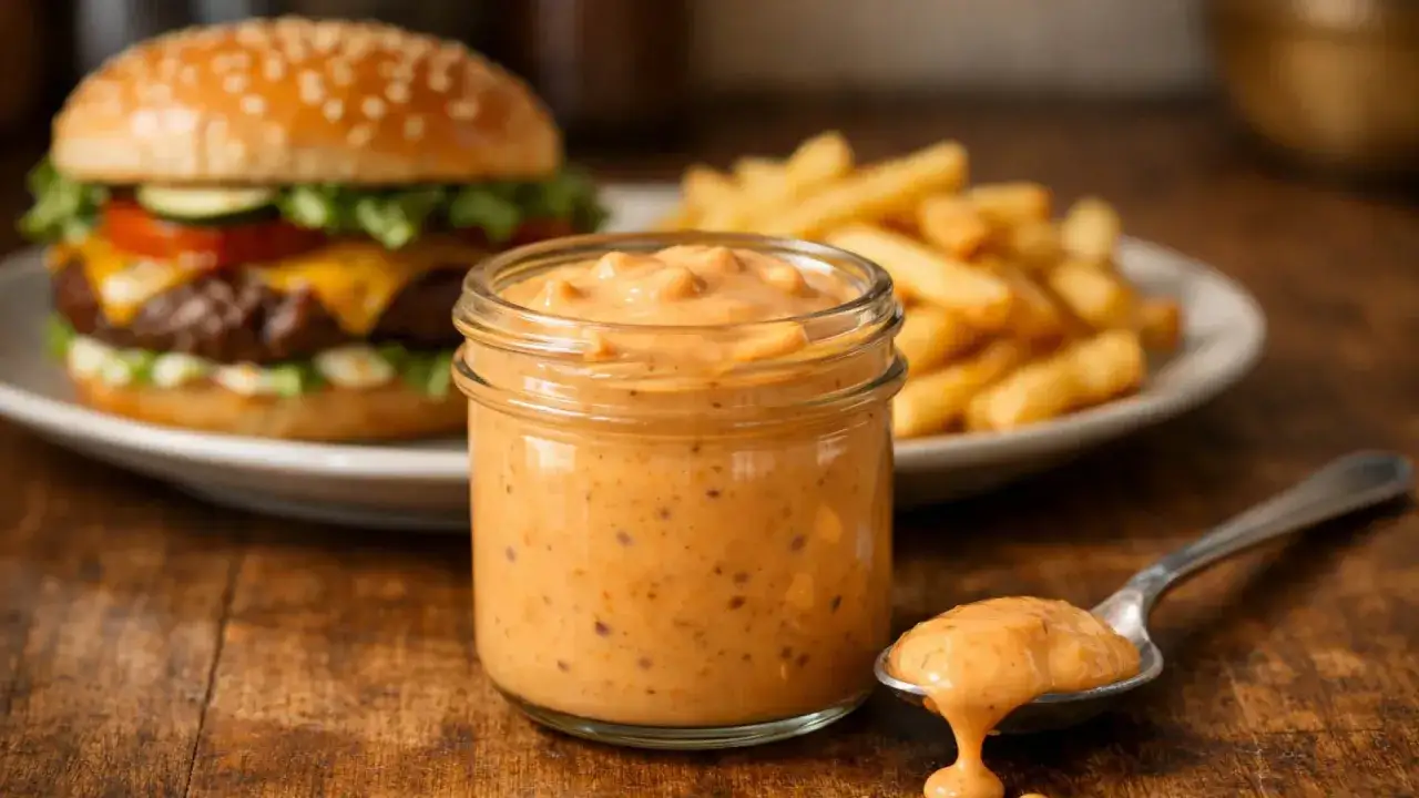 Pyszny, kremowy sos do big maca, idealny do burgerów i frytek.