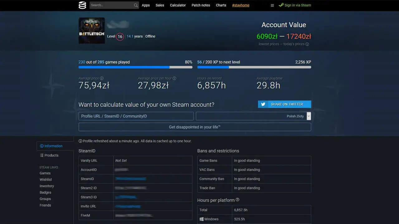 Gdzie jest link do profilu Steam? Oto jak go łatwo znaleźć