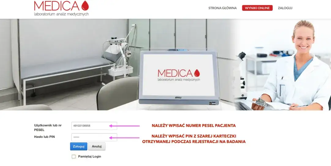 Wyniki badań w Medica Radom – sprawdź je online teraz