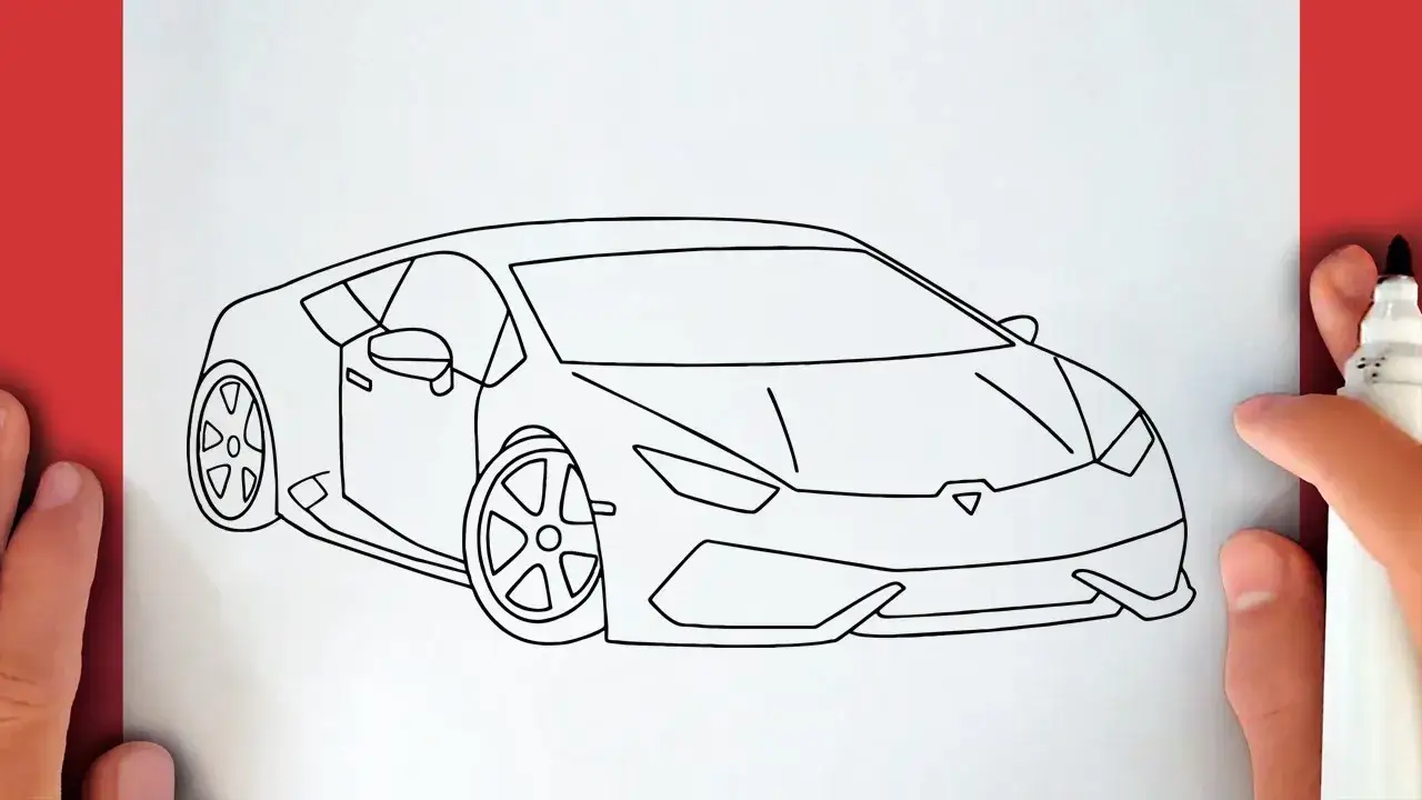 Jak narysować lamborghini: krok po kroku do idealnego rysunku