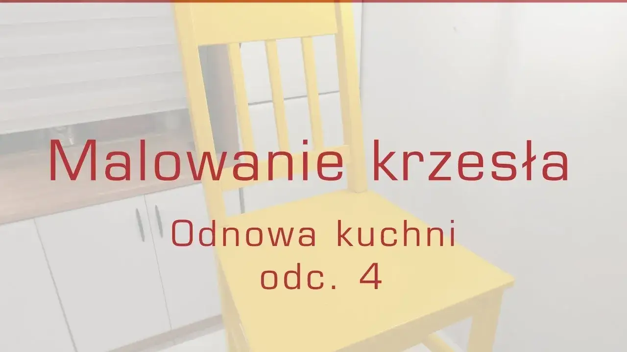 Czym pomalować krzesła drewniane, by uzyskać trwały efekt?
