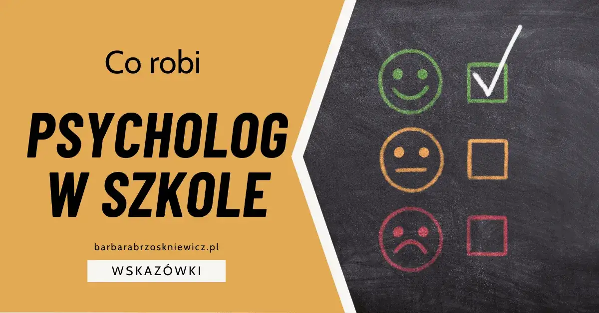 Psycholog szkolny: czy prowadzi terapię? Wyjaśniamy różnice