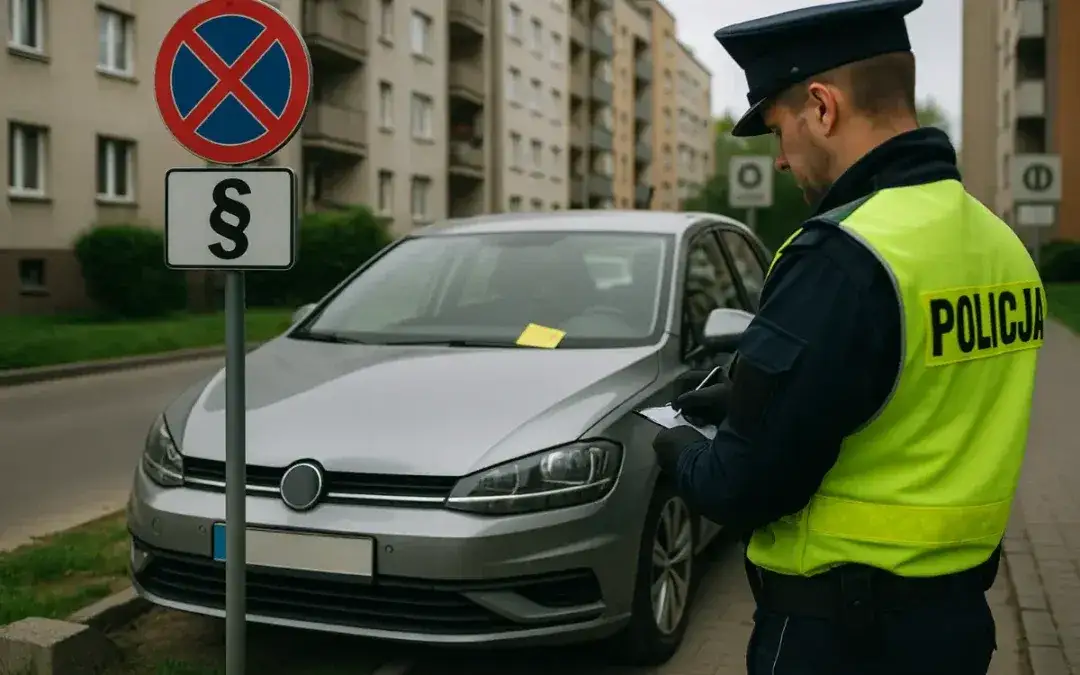 Ile mandatu za parkowanie na chodniku? Sprawdź, by uniknąć kary