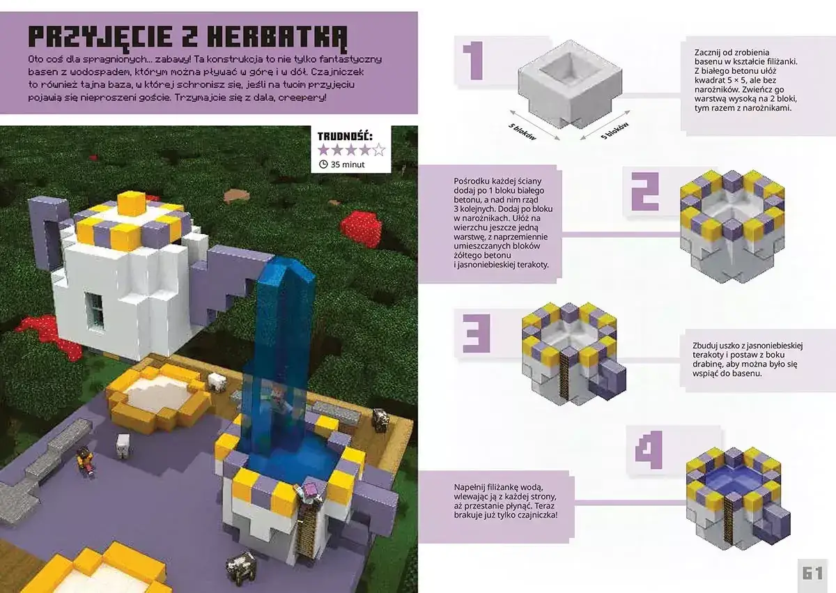 Minecraft Creative: Co zbudować? 100+ pomysłów i inspiracji!