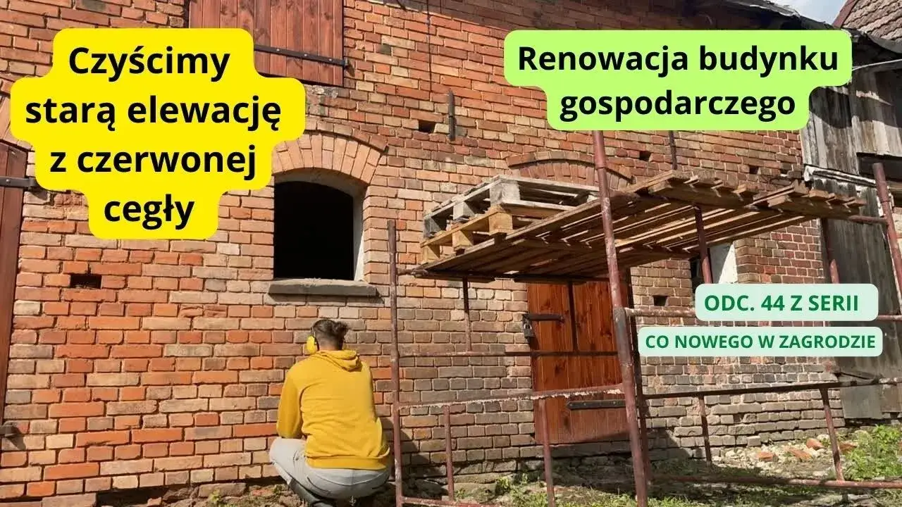 Jak odnowić starą cegłę na zewnątrz i przywrócić jej blask bez ryzyka