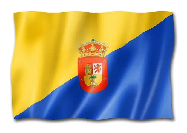 Flaga Gran Canarii - co symbolizują kolory? Wyjaśniamy znaczenie
