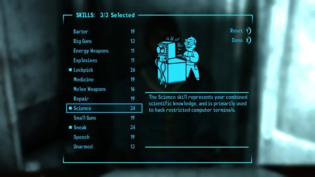 W tym poradniku Fallout 3 skupiamy się na umiejętności Science, która pozwala hakować terminale.