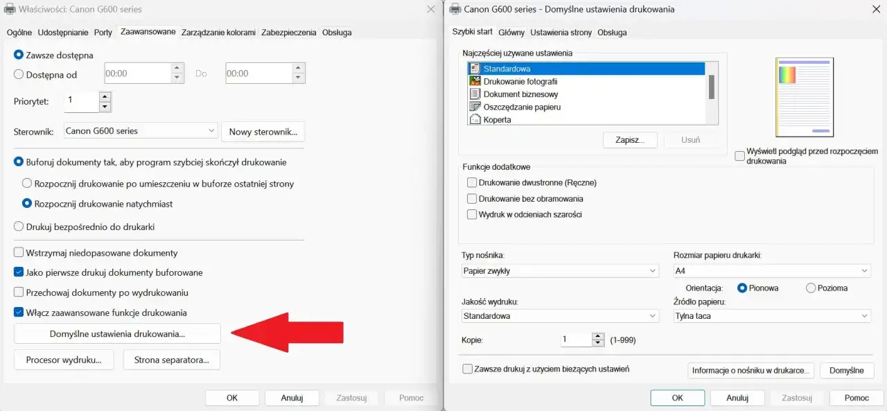 Drukarka drukuje puste kartki? Rozwiąż problem krok po kroku!