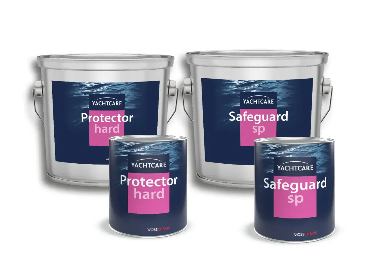 YACHTCARE Protector hard und Safeguard sp: Ihre antifouling alternative für saubere Schiffe.