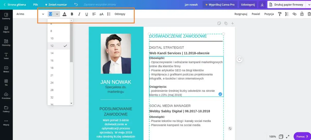 Gdzie utworzyć CV? Kreator, Word, Canva wybierz najlepsze!