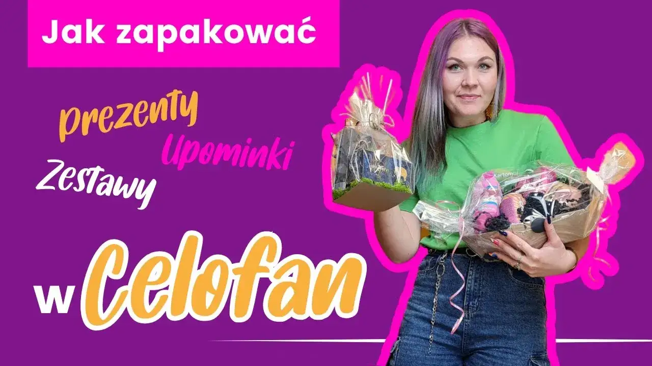 Jak zapakować duży prezent w celofan bez stresu i błędów