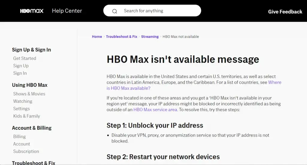 Dlaczego nie działa HBO Max? Oto najczęstsze przyczyny i rozwiązania
