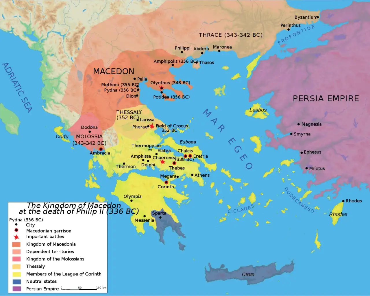 Mapa starożytnej Macedonii - odkryj jej tajemnice i historię