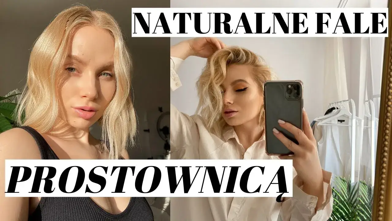 Jak zrobić delikatne fale prostownicą - proste kroki i techniki