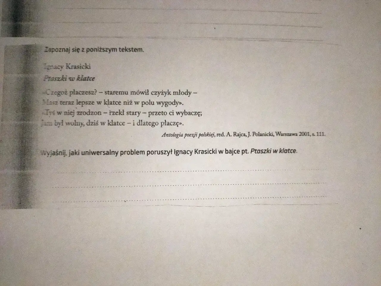 Bajki Ignacego Krasickiego: Dlaczego wciąż są aktualne?