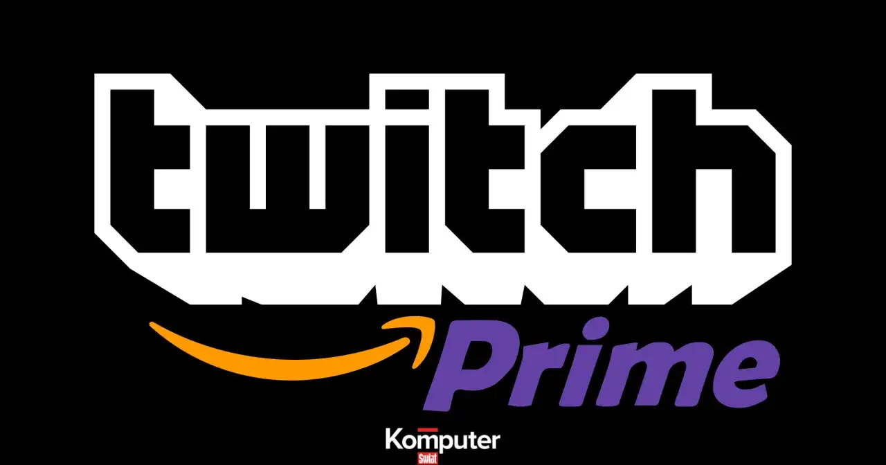 Logo Twitch i Amazon Prime. Zniżki i bonusy dla graczy dzięki Twitch Prime.