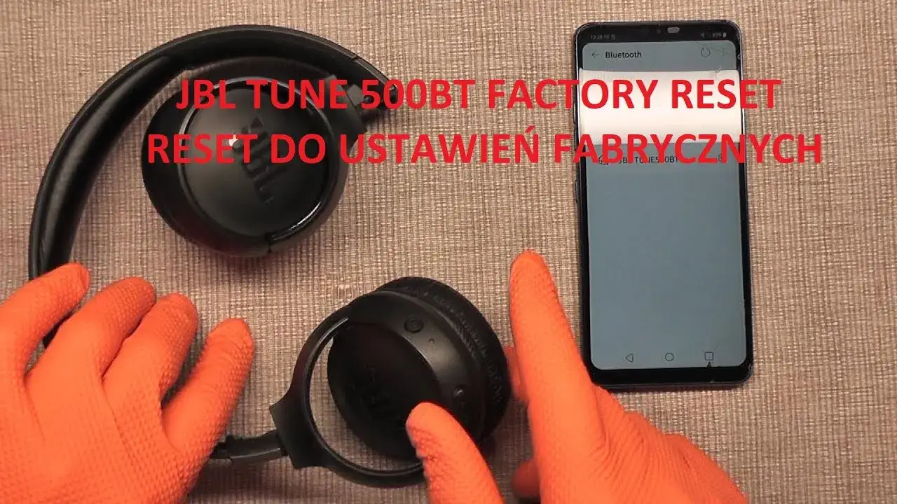 Reset słuchawek JBL: Jak to zrobić krok po kroku?
