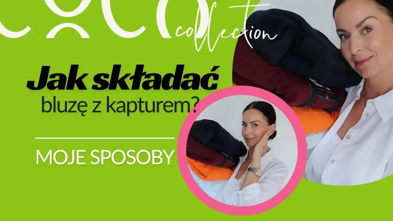 Jak złożyć bluzę z kapturem do walizki, aby zaoszczędzić miejsce