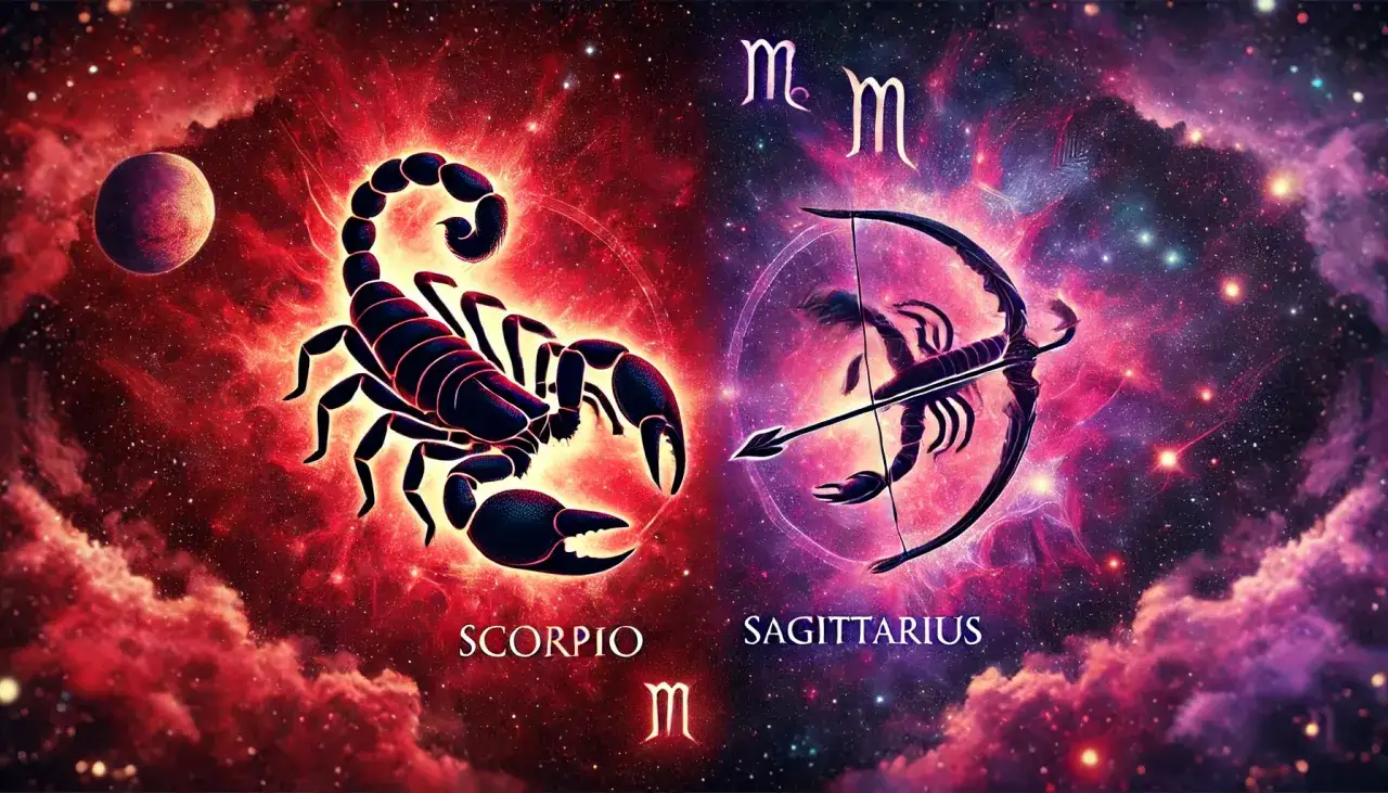 Skorpion i Strzelec, dwa znaki zodiaku, symbolizują przejście w kalendarzu. 22 listopada to czas, gdy Słońce opuszcza Skorpiona, by wejść w znak Strzelca.
