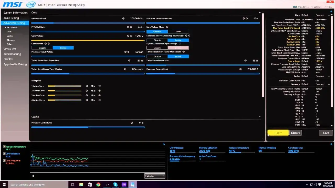 Podkręć procesor z Intel Extreme Tuning Utility - krok po kroku bez ryzyka