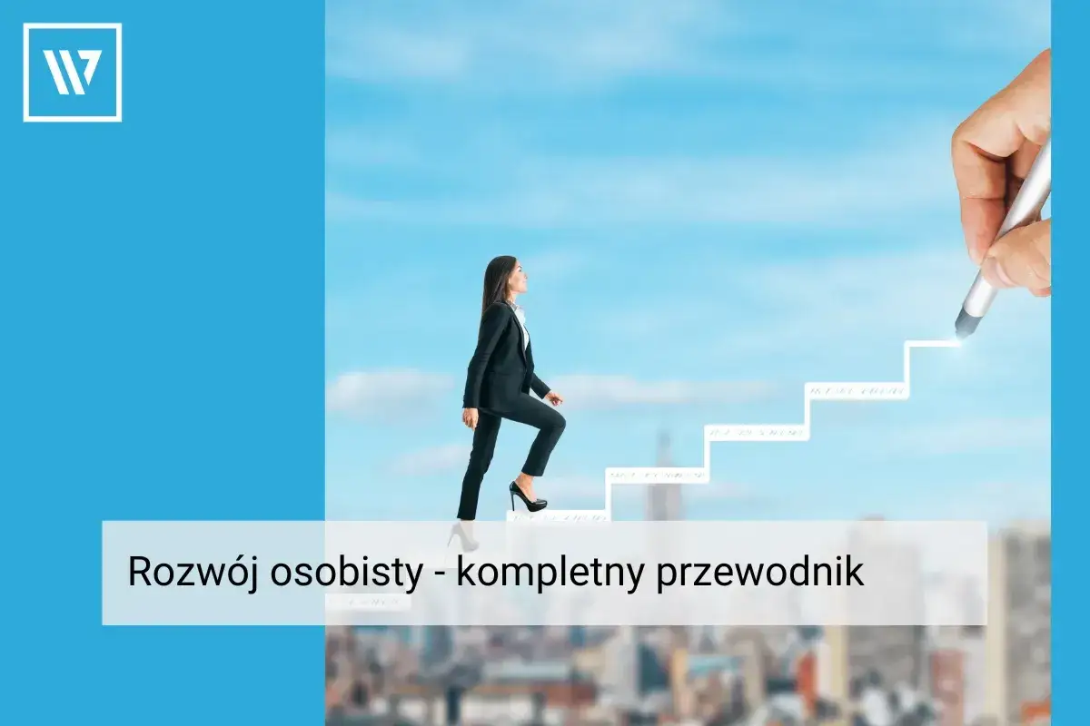 Kobieta w garniturze wchodzi po schodach rysowanych przez rękę.
